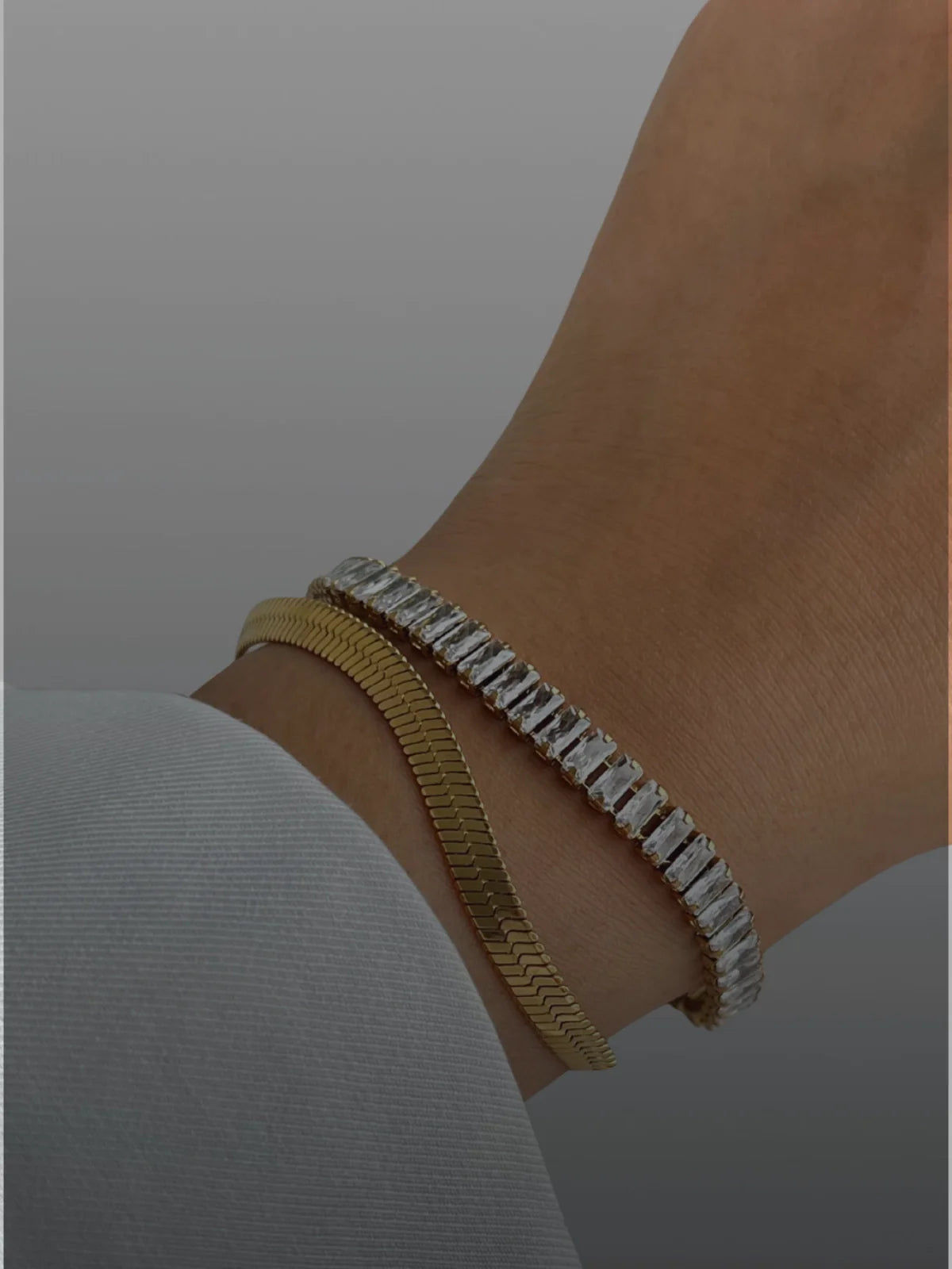 bracelets at Shine With Me, designed for timeless shine and modern elegance.