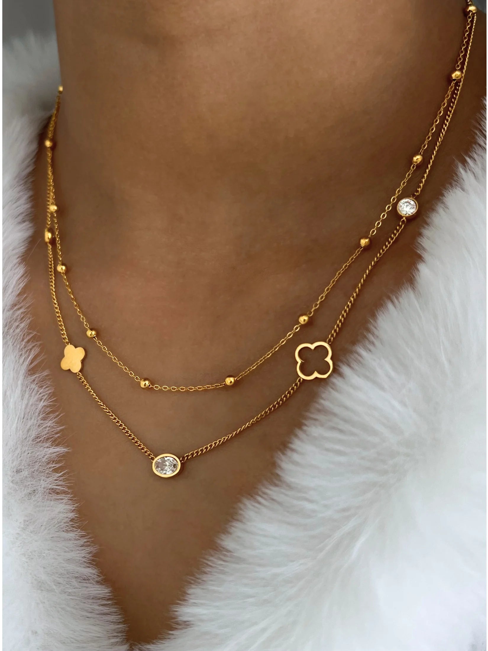 Clover Blossom Necklace