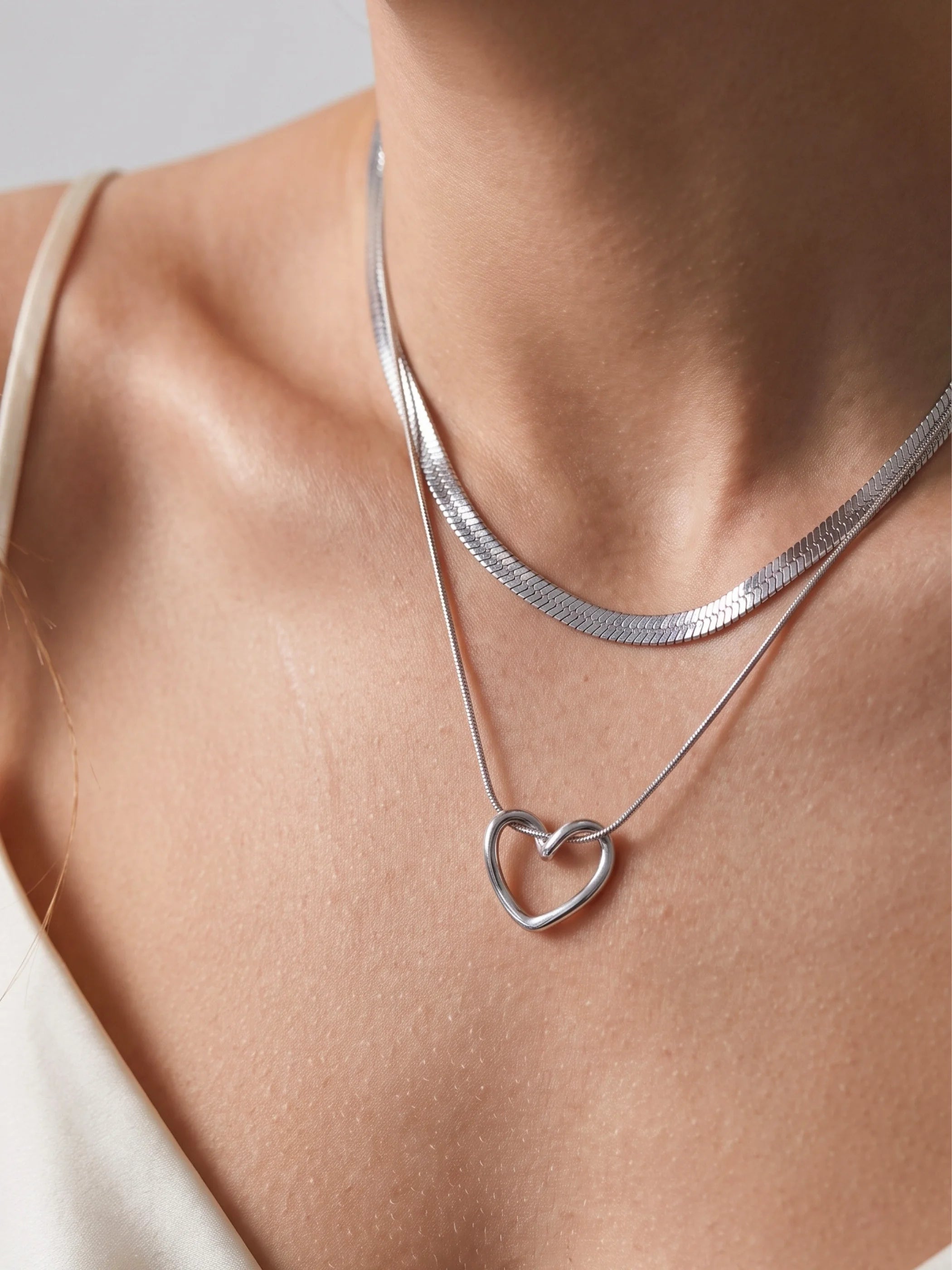Darla Heart Necklace
