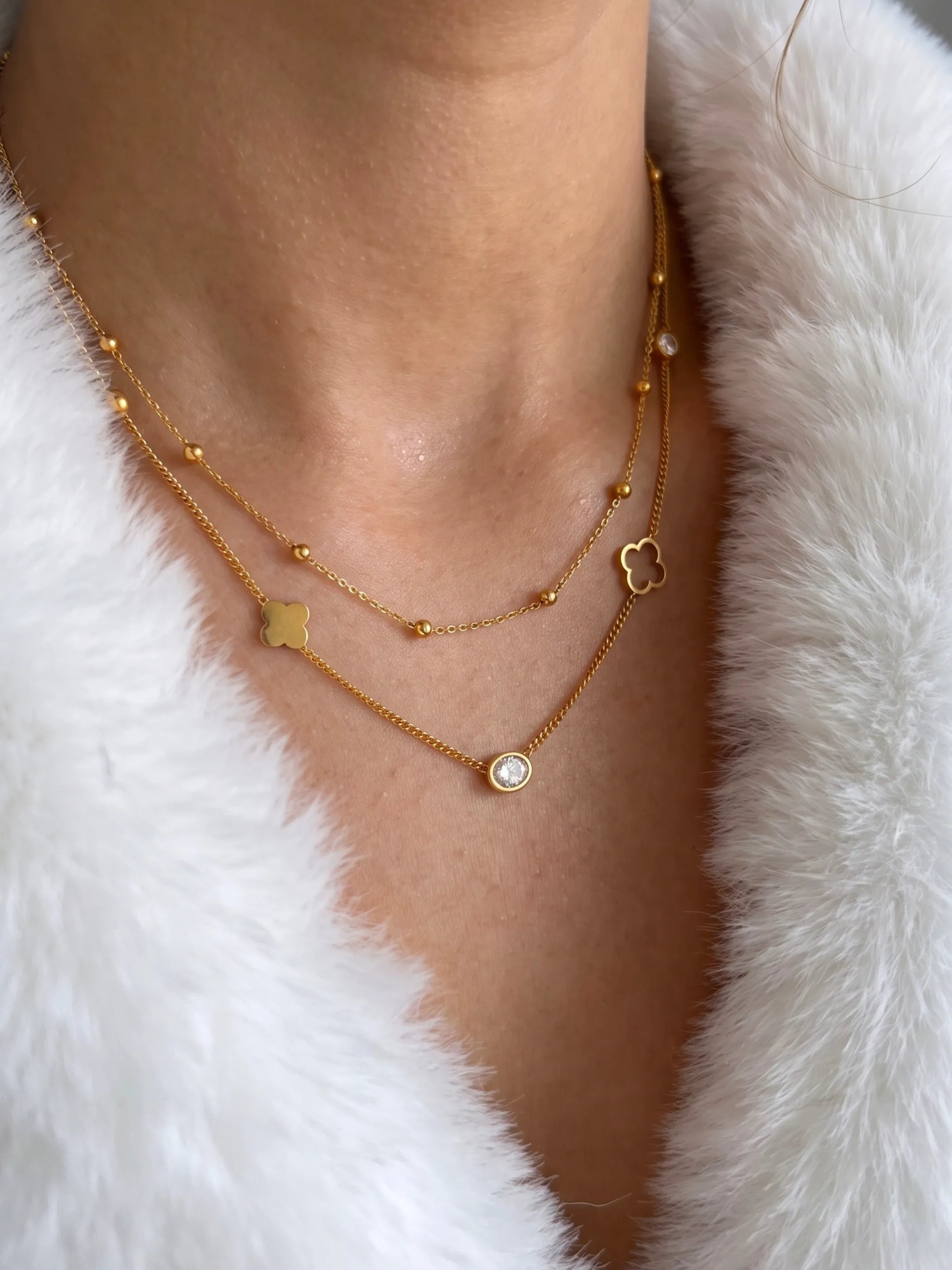 Clover Blossom Necklace