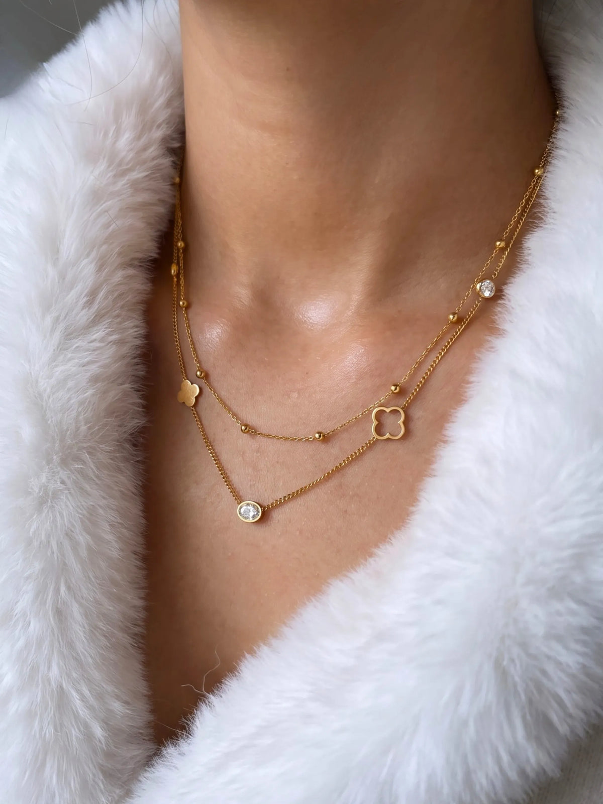 Clover Blossom Necklace