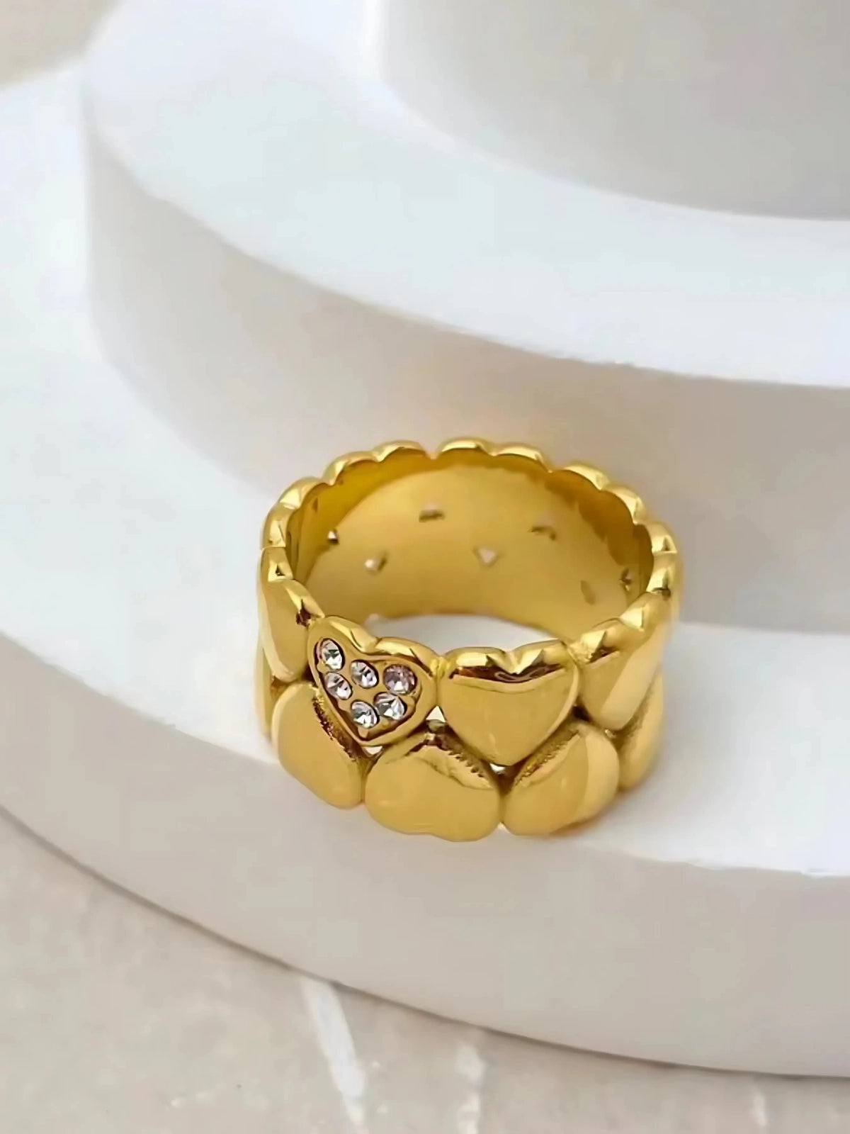 Lia Heart Ring
