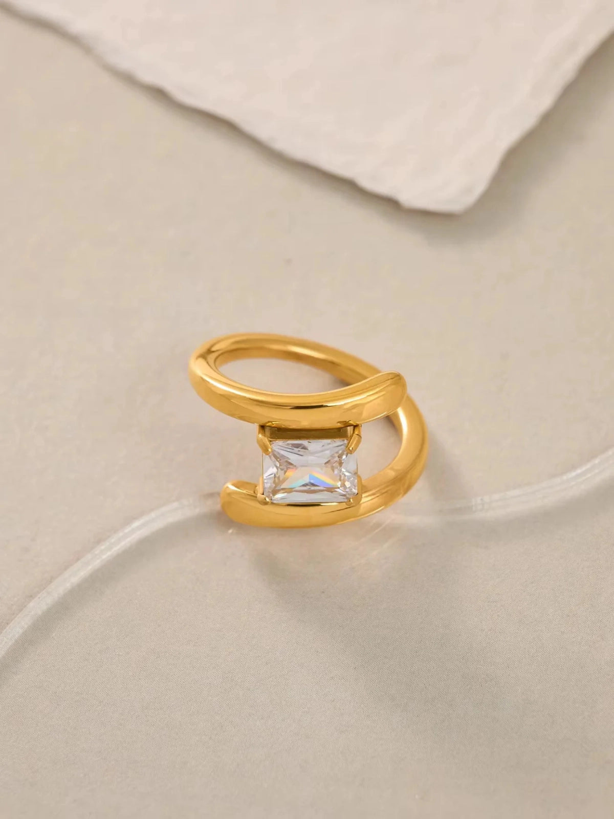 Moonbeam ring