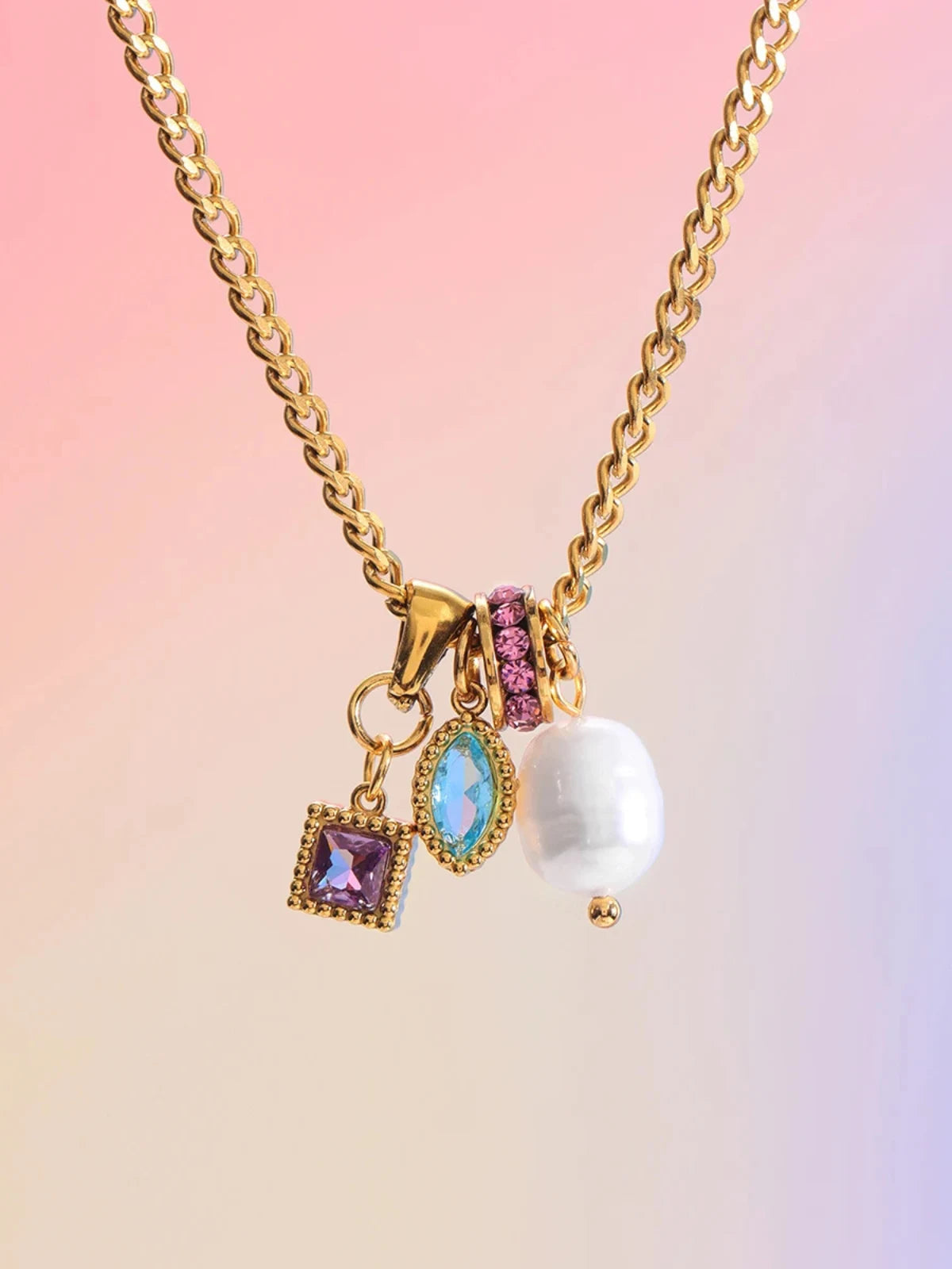 Celeste Charm Necklace