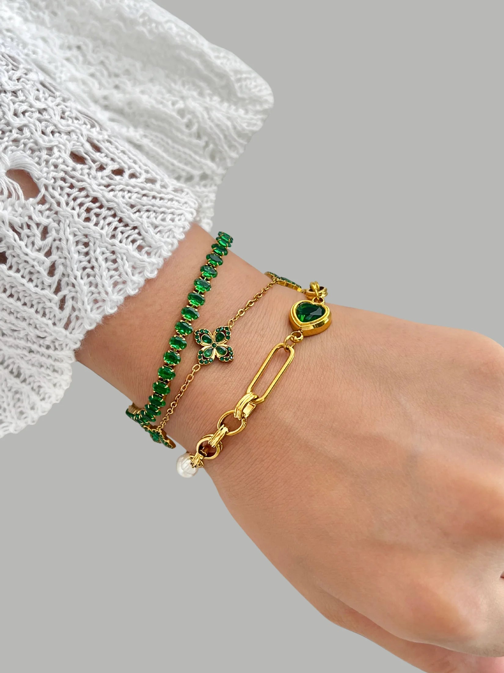 Jade Heart Bracelet