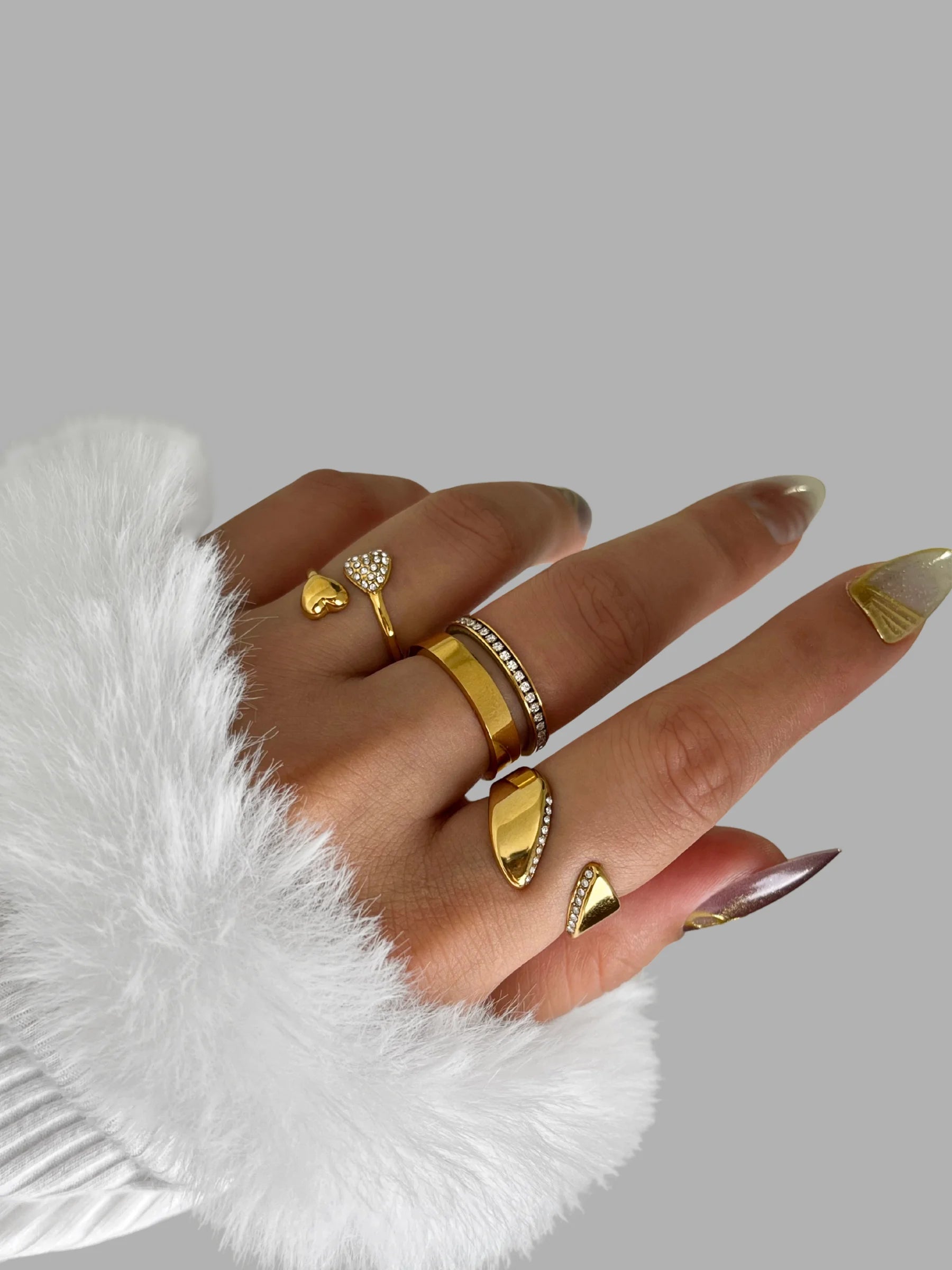 Cleo Overlap Ring