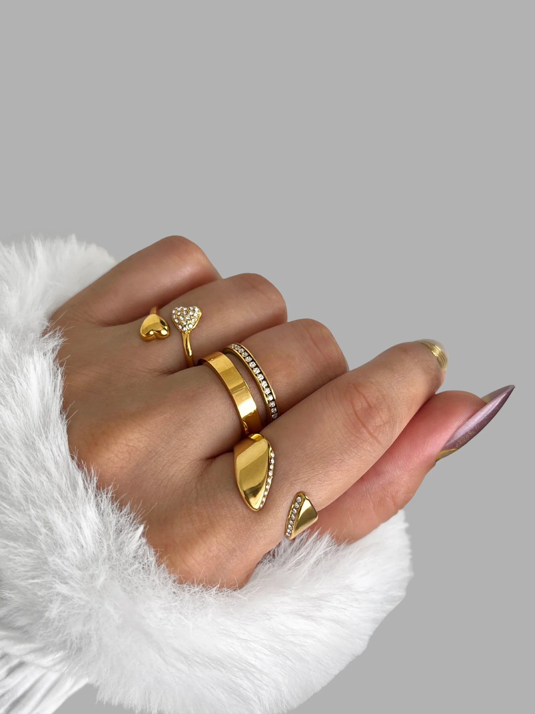 Cleo Overlap Ring