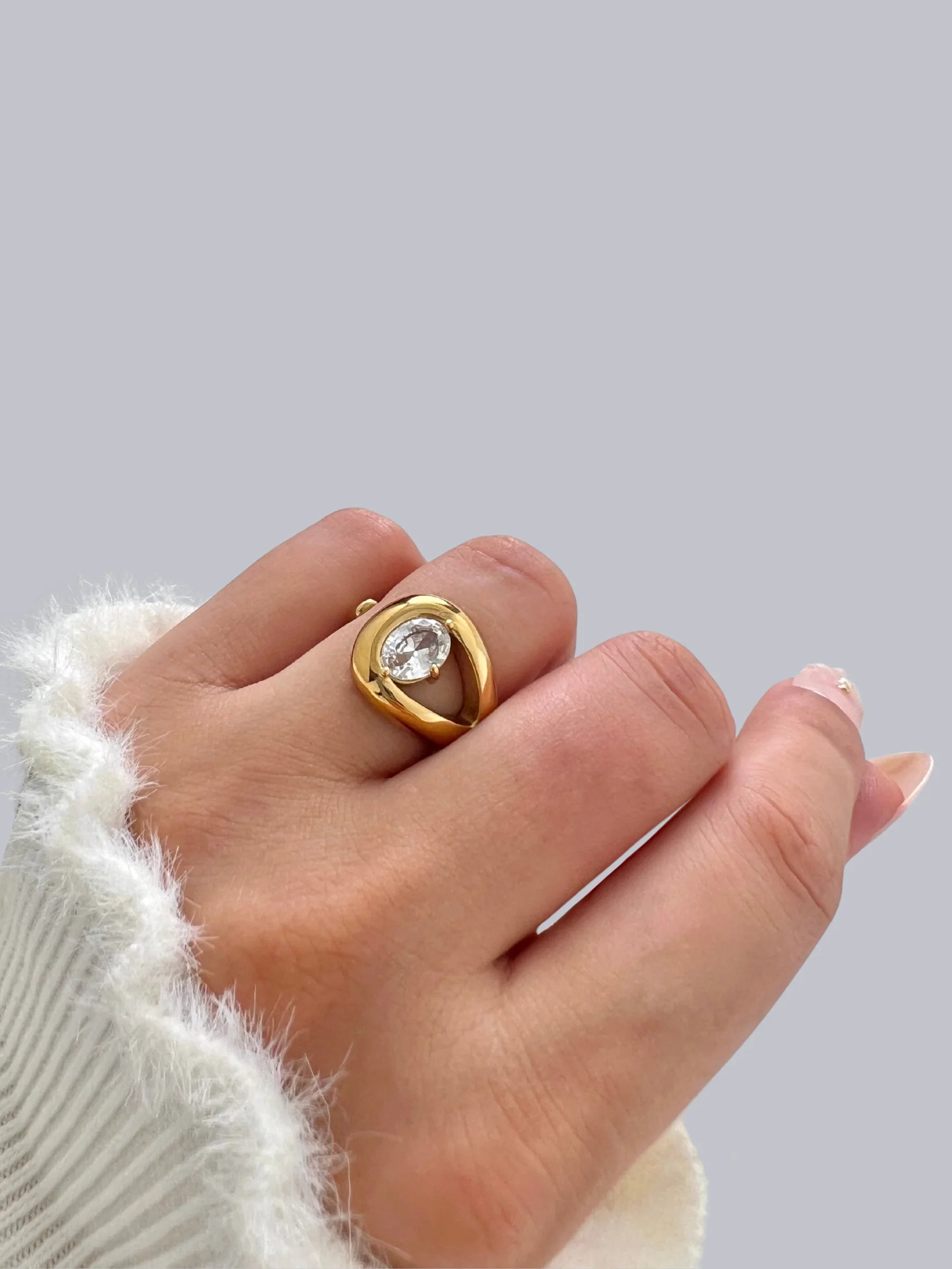 Mova Solitaire Ring