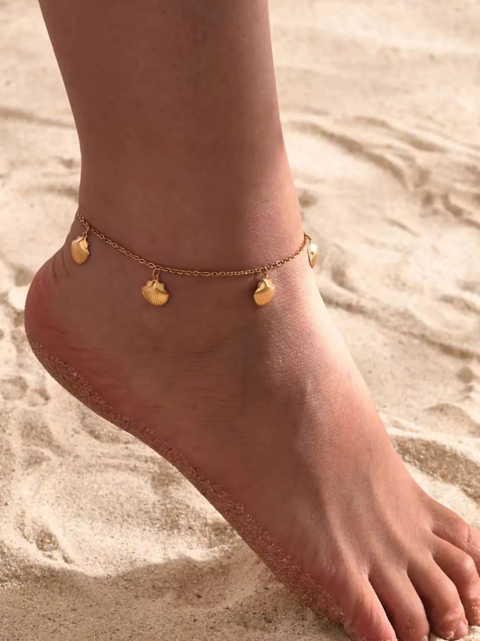 Shell Mermaid Anklet
