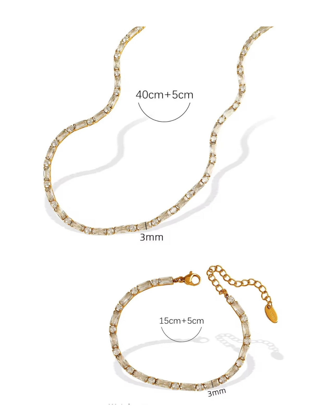 Sansa NECKLACE & BRACELET