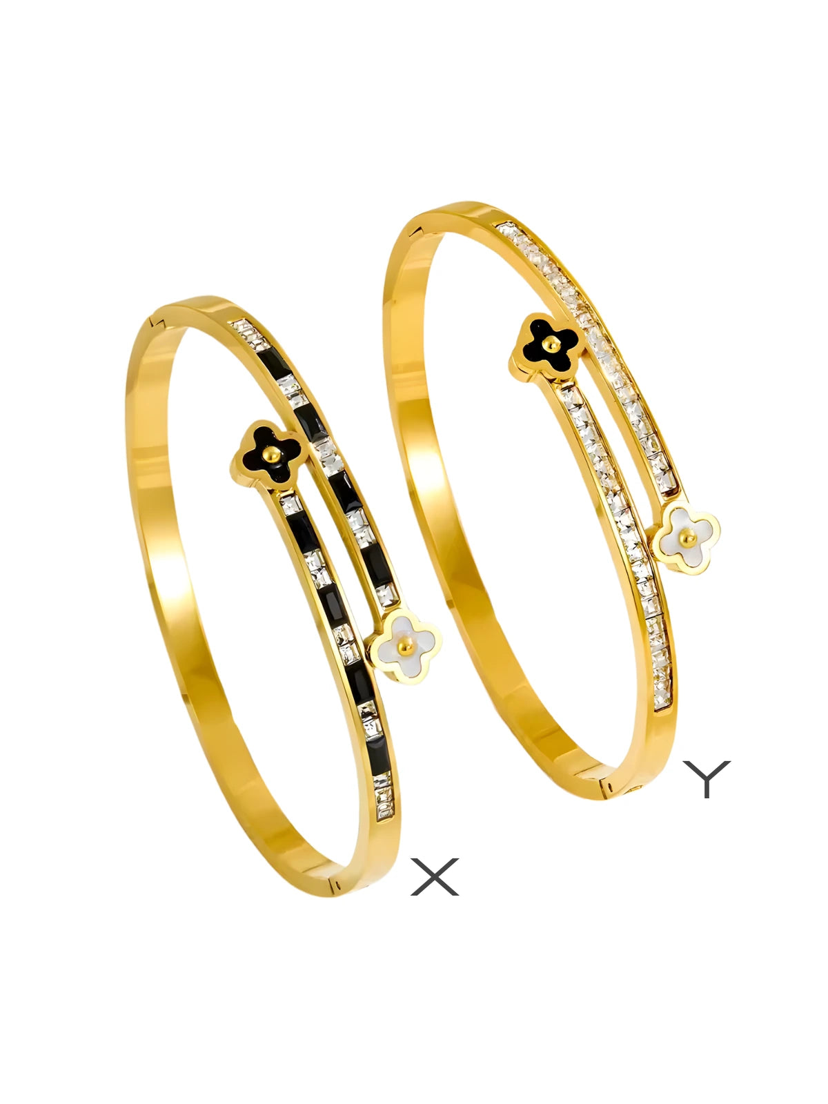 elowen_clover_bangle_closeup_charm style