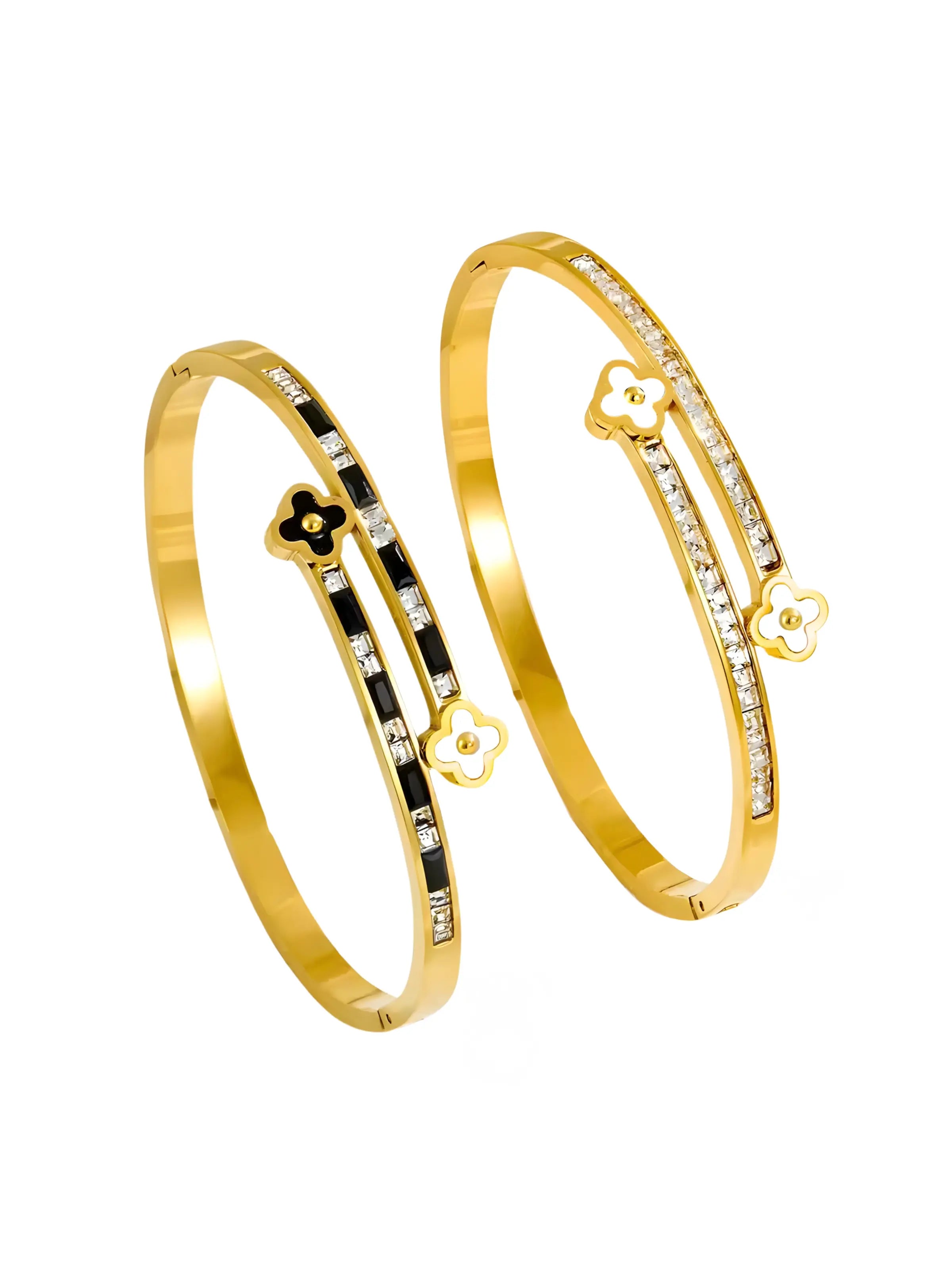 Elowen Clover Bangle