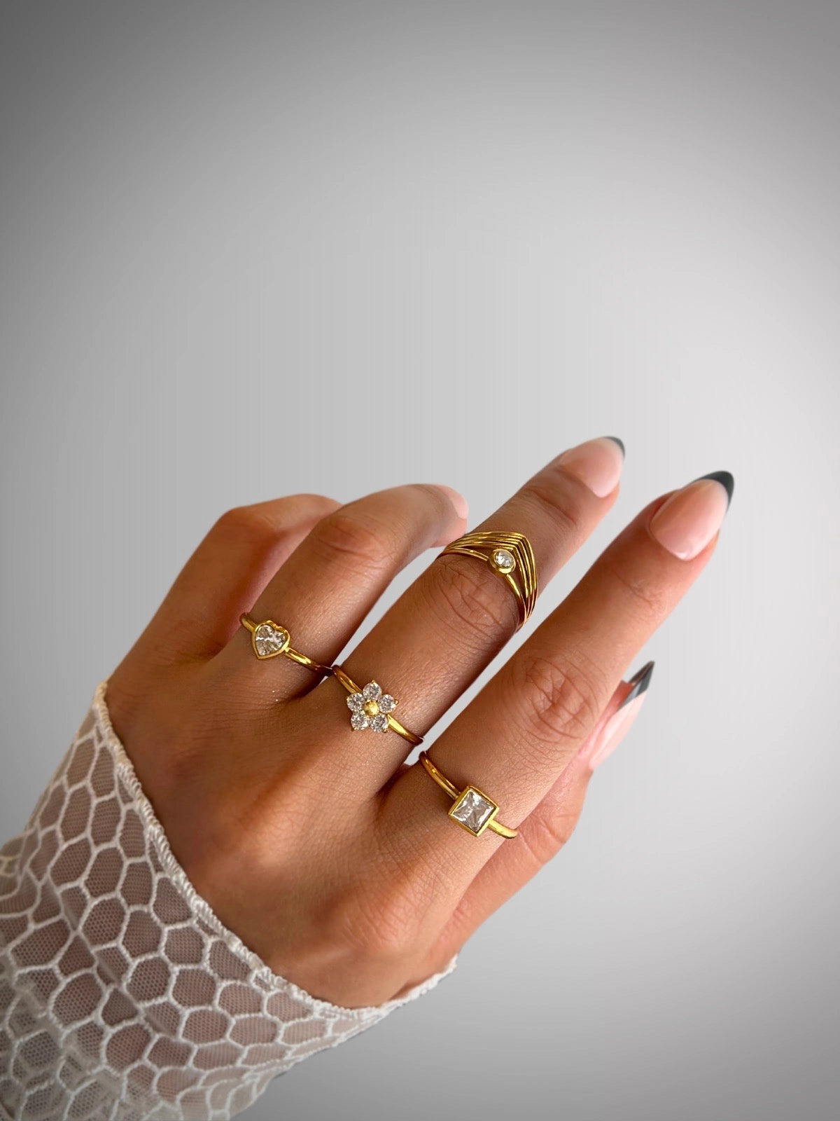 Esme Ring – Close-up detail of shine and craftsmanship – Shine With Me