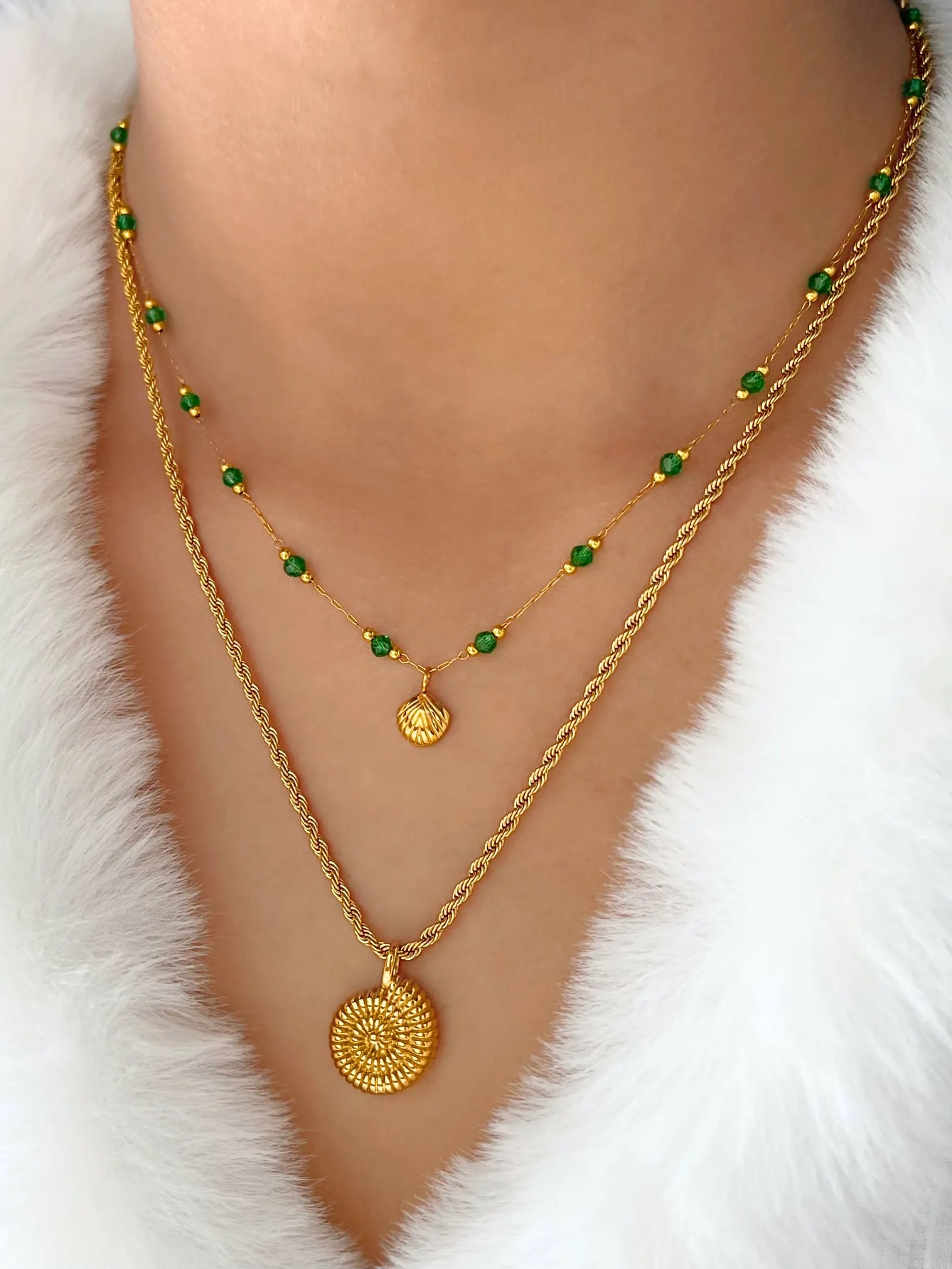 Shell Bloom Necklace