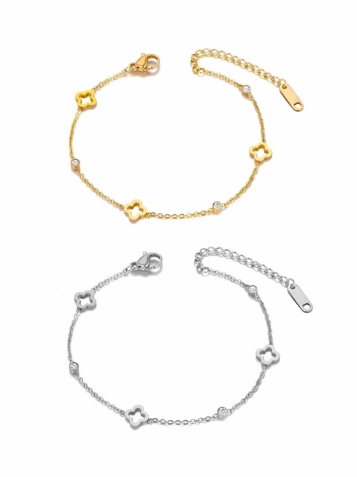 BELLA CLOVER ANKLET