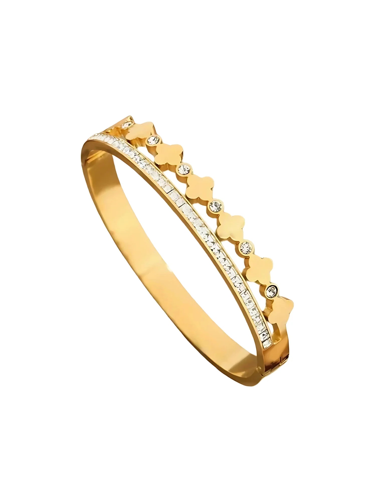 Twilight Clover Bangle