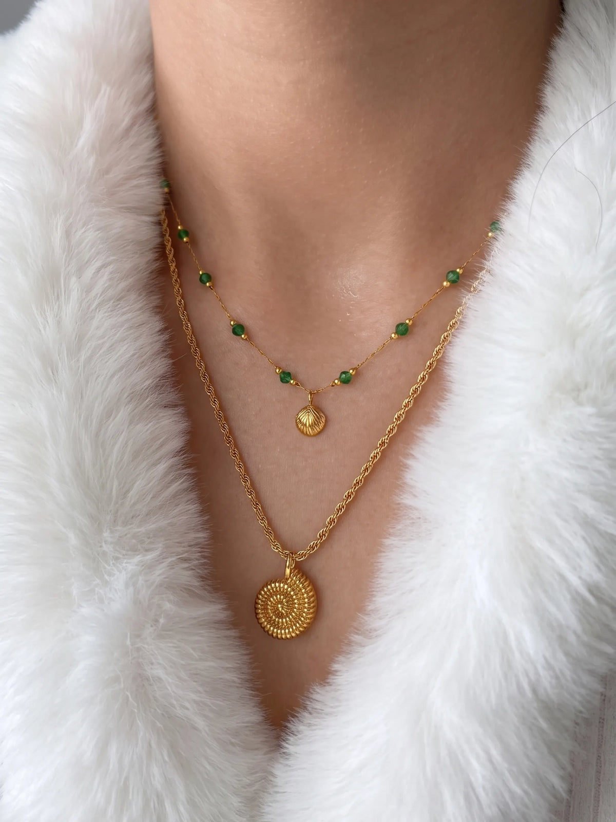 Shell Bloom Necklace