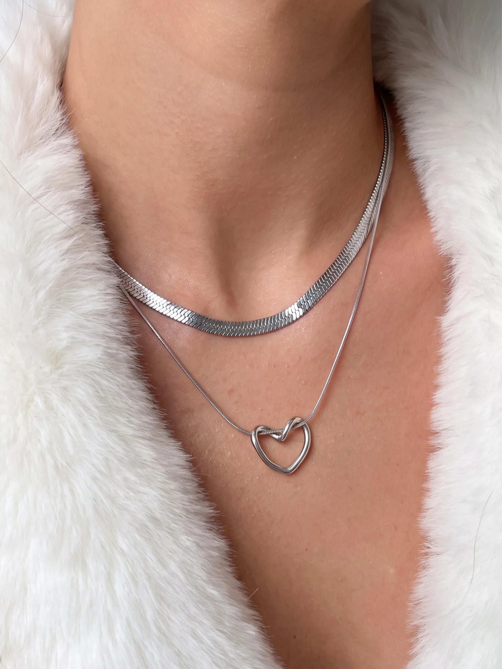 Darla Heart Necklace