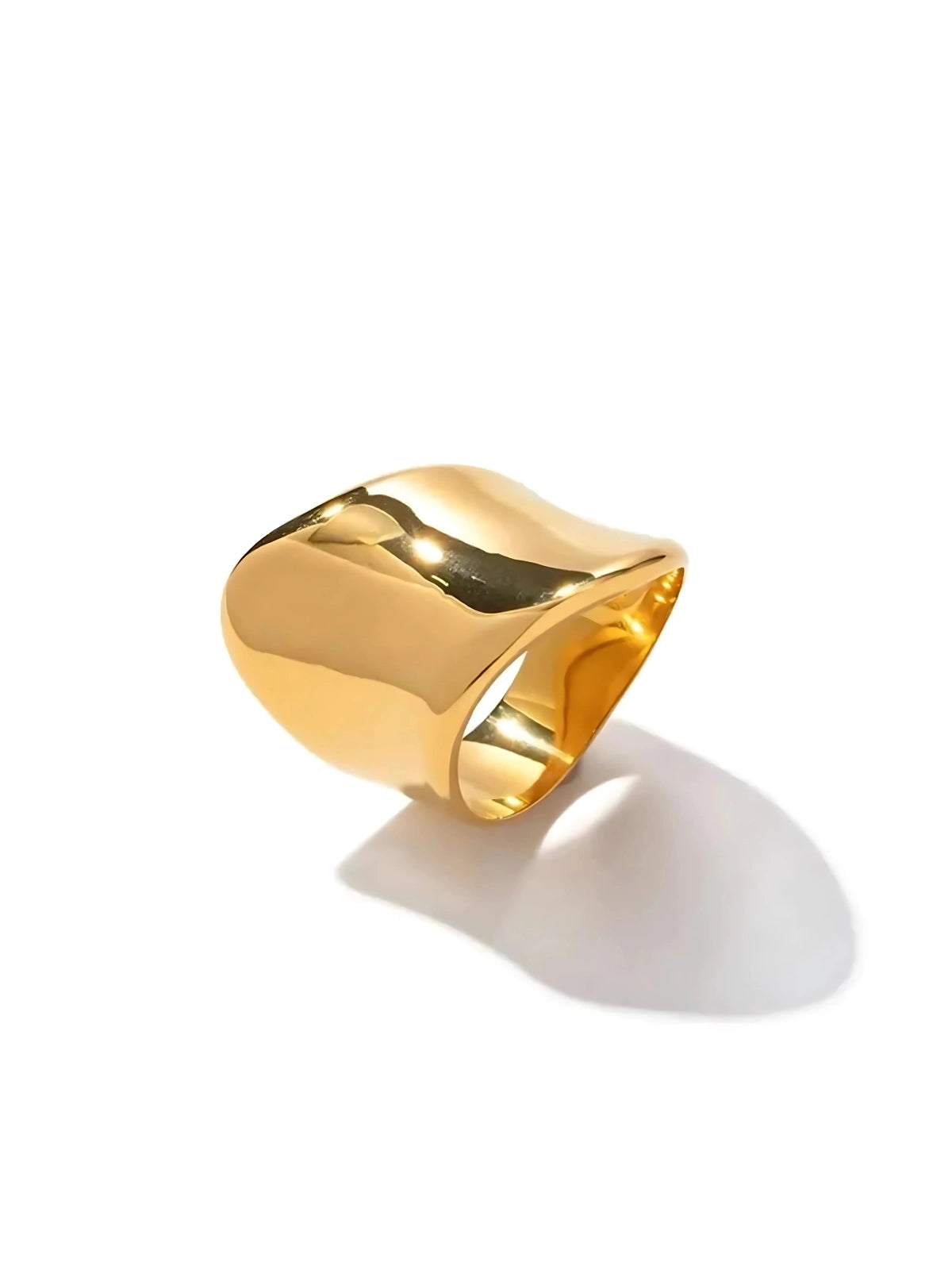 Golden Pulse Ring