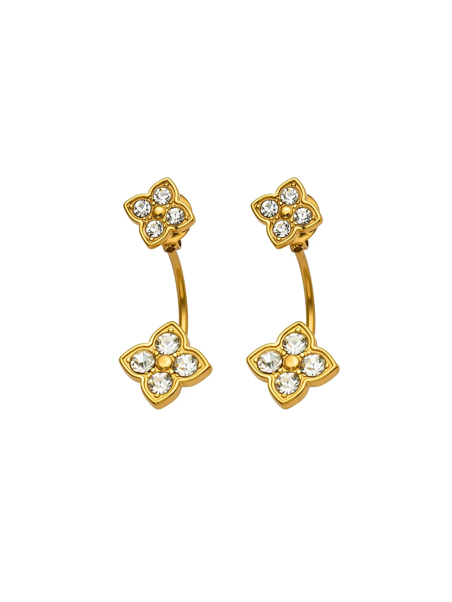 Lena Twist Hoop Earring