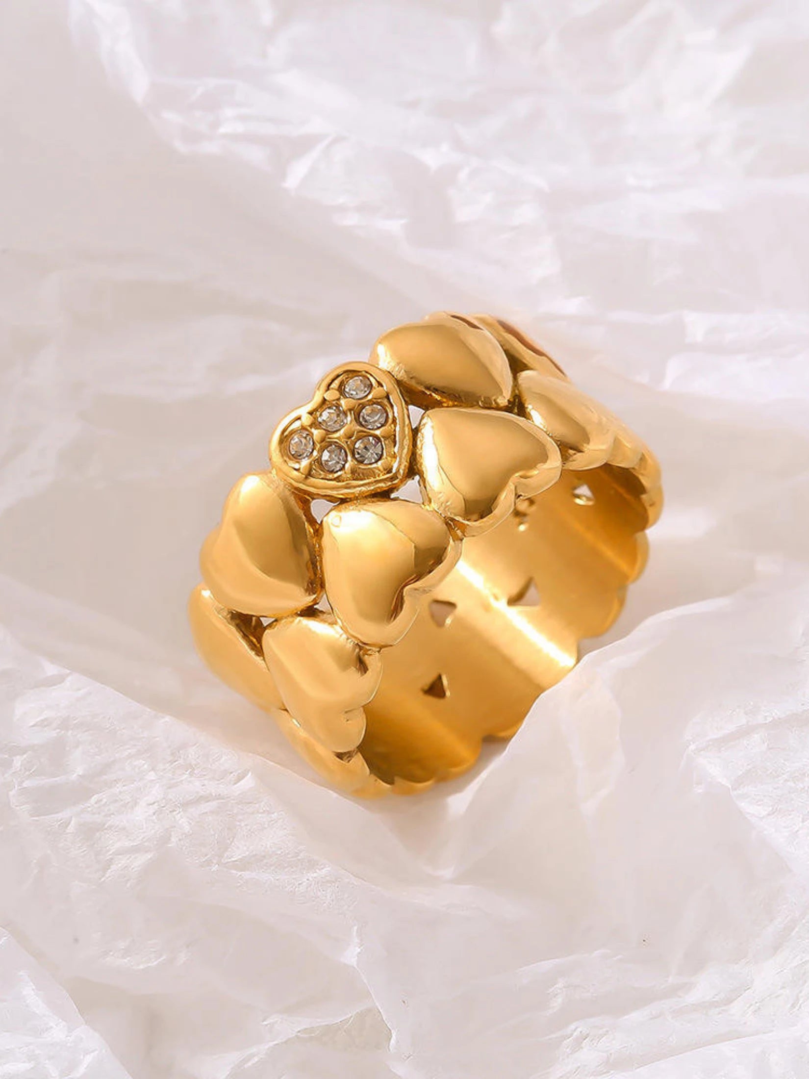 Lia Heart Ring