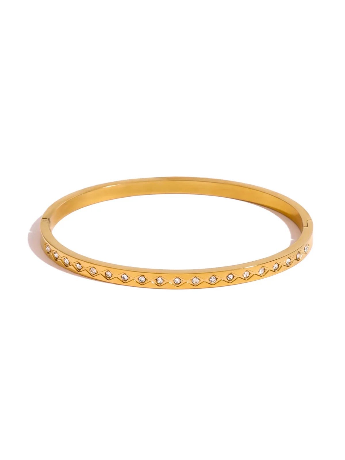 Lunara Clover Bangle