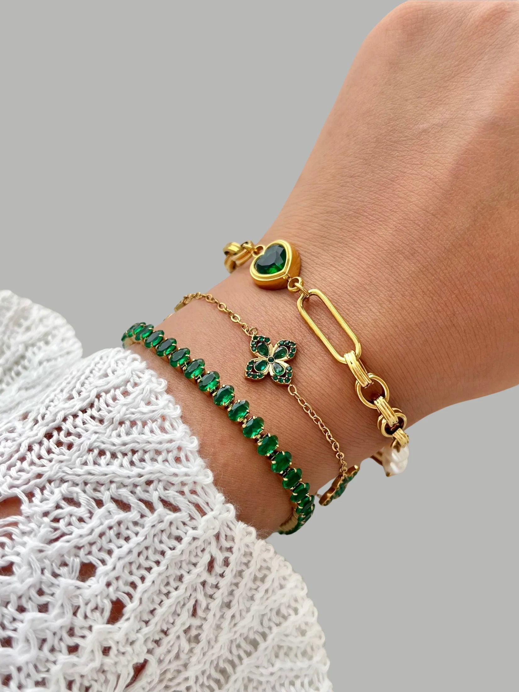 Jade Heart Bracelet