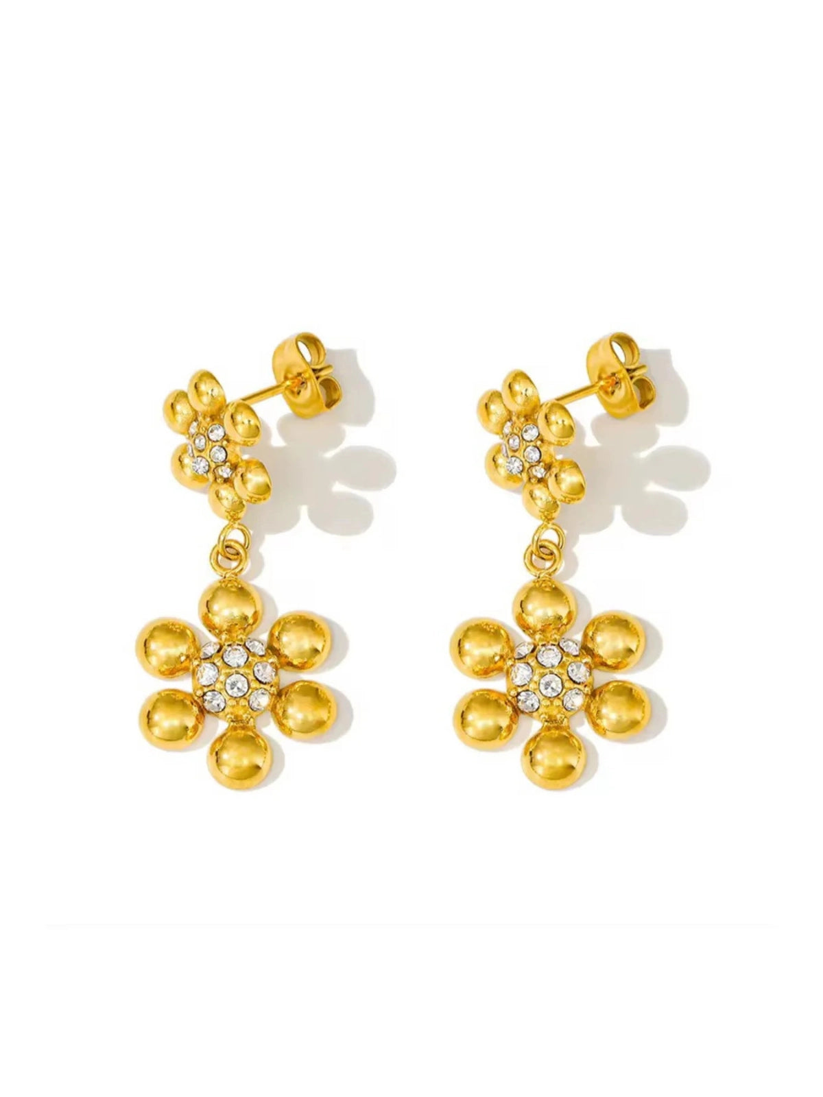 Petalia Gold Earrings