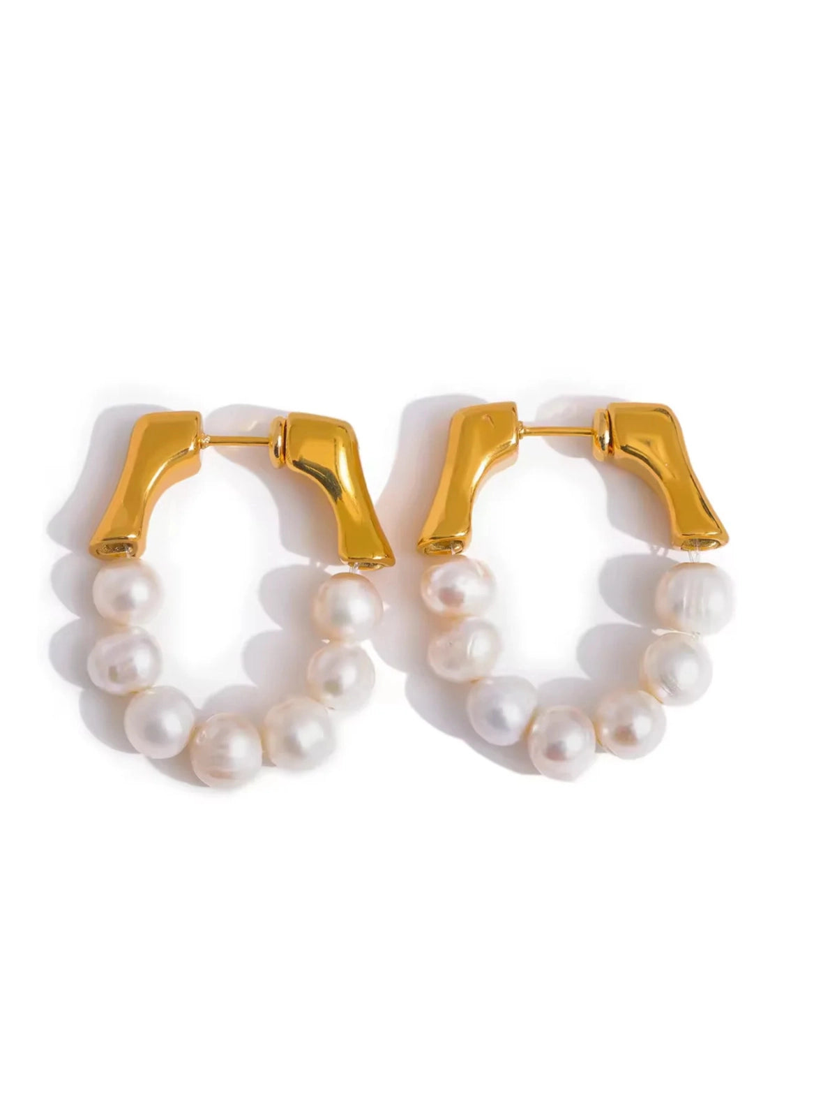 Seafoam Pearl Earrings