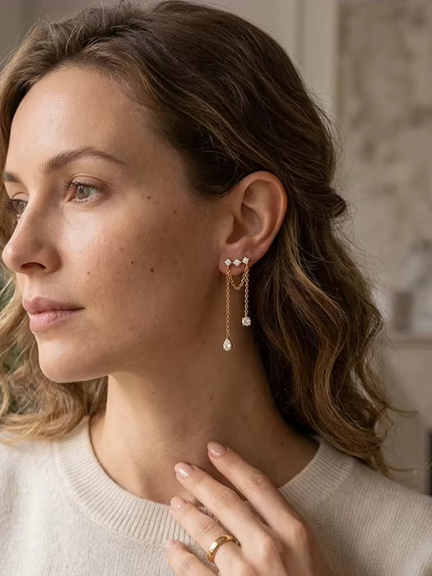 Selene Tassel Earring
