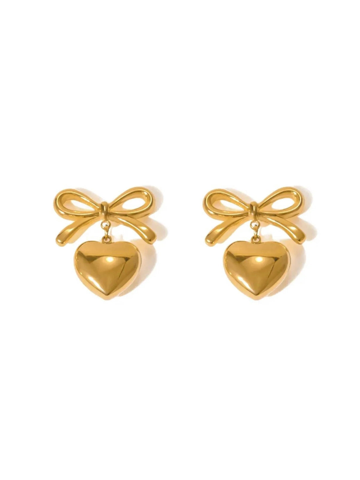 kesha BOW EARRING